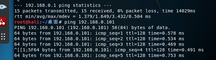 kali配置和断网攻击_python_11