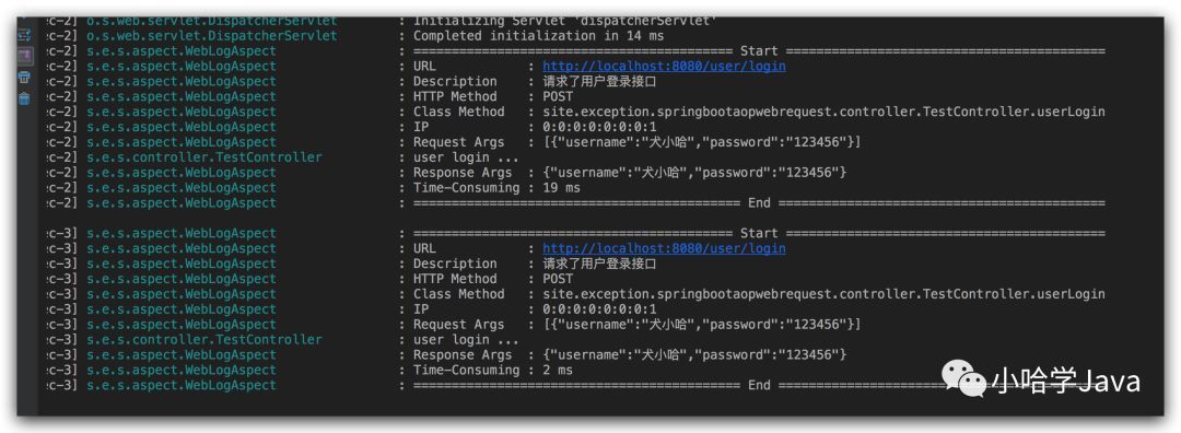 如何优雅地在 Spring Boot 中使用自定义注解，AOP 切面统一打印出入参日志_java_02