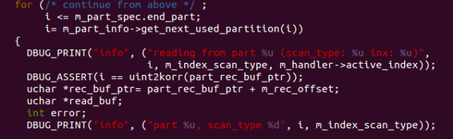 MySQL分区表索引扫描及事务锁实验_java_03