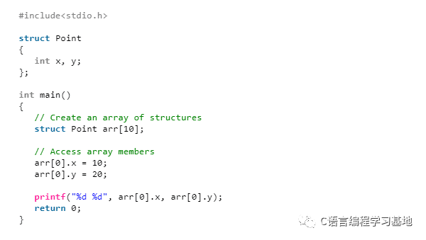 C/C++编程笔记：深入解析C语言结构！带你看懂C语言代码_c++_09