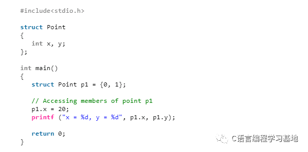 C/C++编程笔记：深入解析C语言结构！带你看懂C语言代码_c++_07