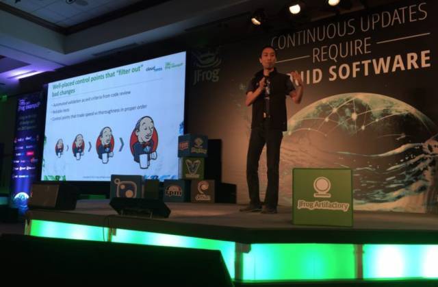 谷歌云，Jenkins创始人，微软都来演讲了！ Day 2 - JFrog SwampUp_java_03