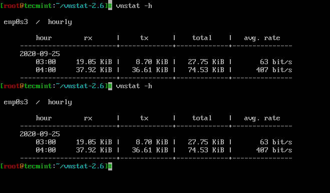 如何在Linux中安装vnStat和vnStati监视网络流量_java_04