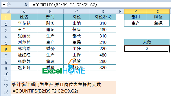 8个常用多条件统计公式，看看哪个还不熟？