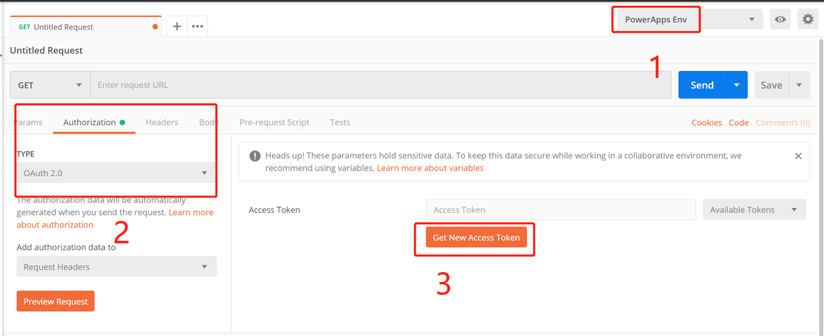 配置Postman通过OAuth 2 implicit grant获取D365数据_Dynamics 365_09