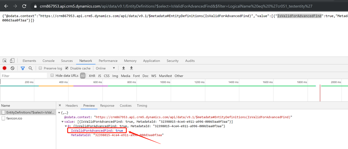 可以设置实体在Dynamics 365高级查找中不显示吗？附通过JS更改实体属性代码_Dynamics 365_03