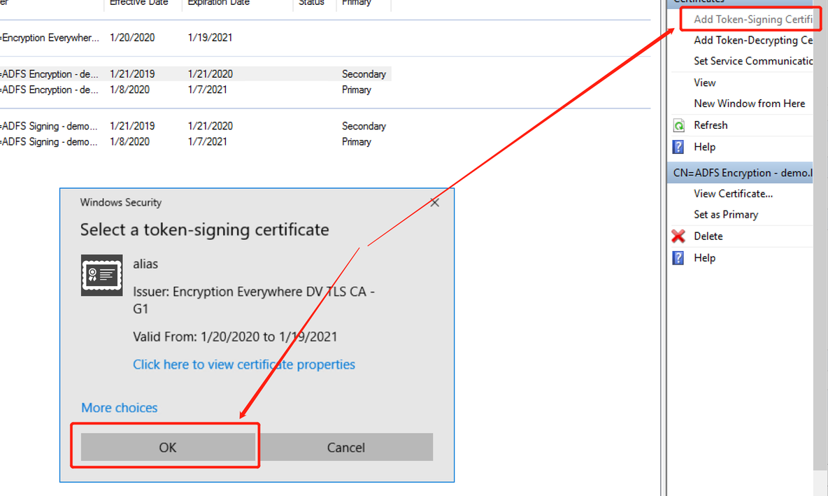 Dynamics 365登录报错ID4175的解决办法(更换SSL证书)_java_16