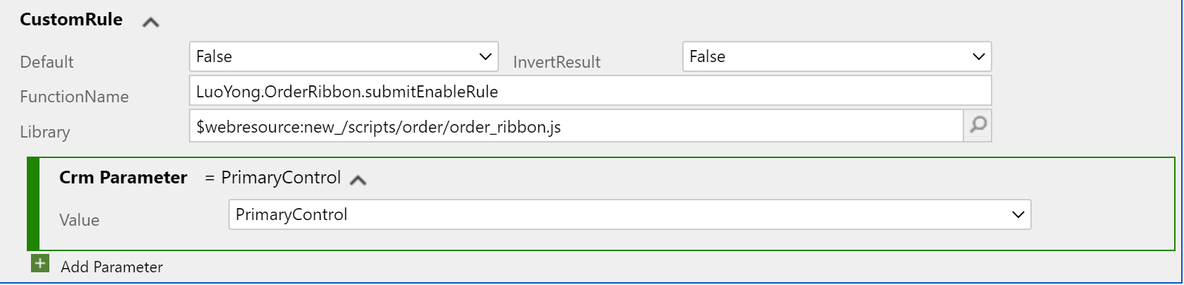 Model-driven Apps中按钮的Enable Rule中使用异步HTTP请求_java