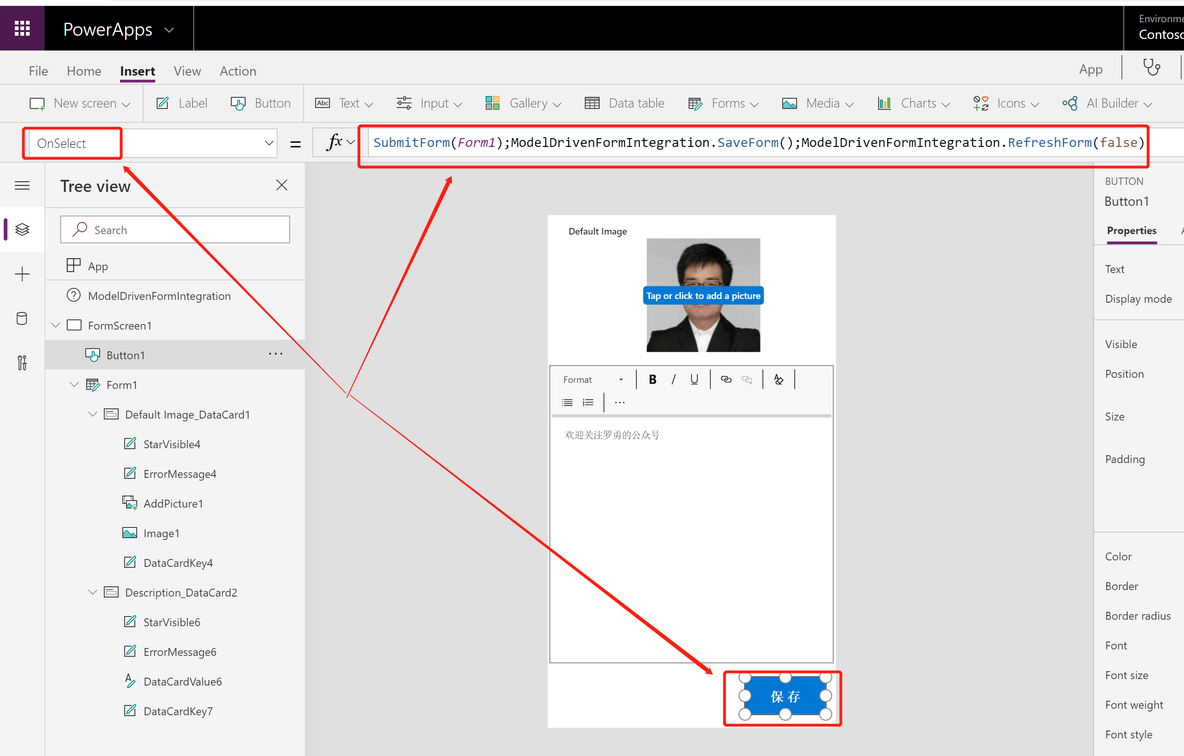 嵌入Canvas App到Model-Driven App中_Dynamics 365_10