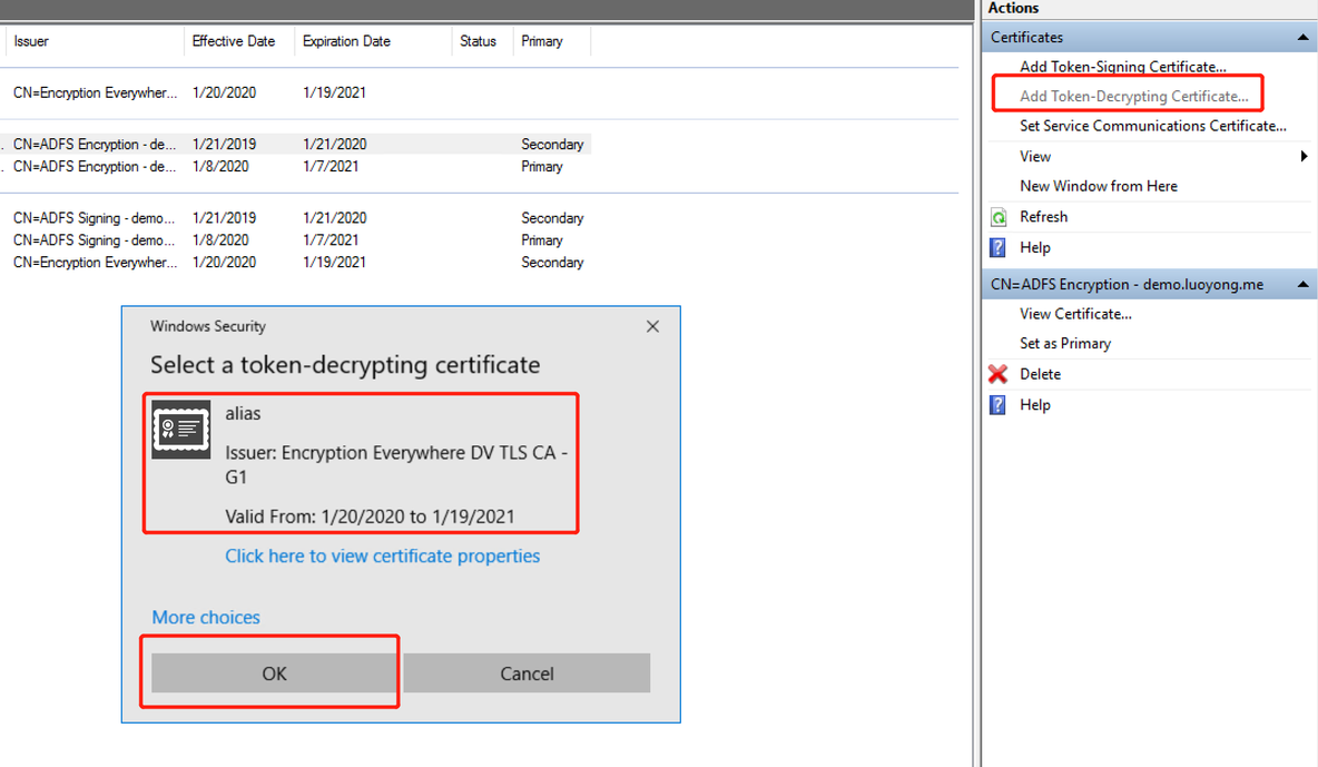 Dynamics 365登录报错ID4175的解决办法(更换SSL证书)_java_17