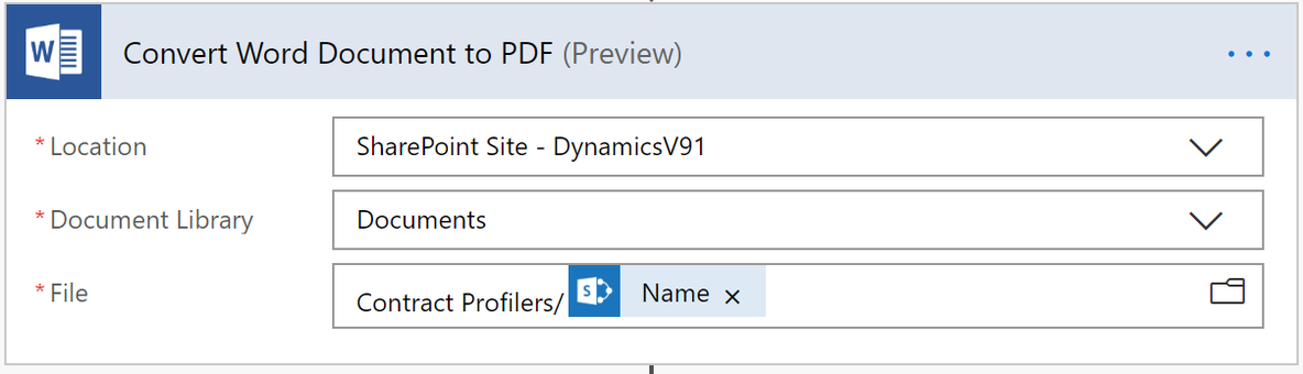 Dynamics 365触发Microsoft Flow自动生成PDF并作为附件送邮件_java_16