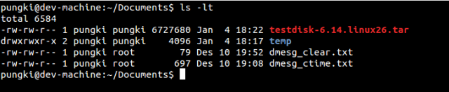 Linux 上 ls 命令的 20 个实用范例_Python_09