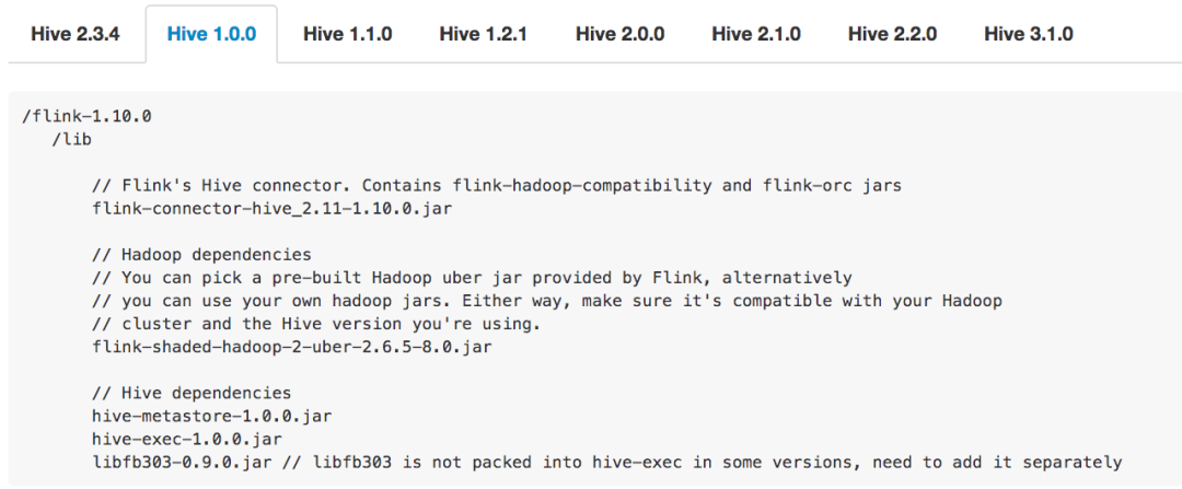 Flink1.11+Hive批流一体数仓_java_06