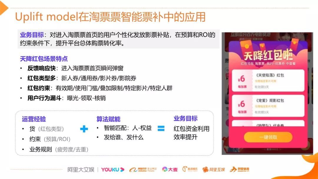 视频 | 阿里文娱智能营销增益模型（uplift model）技术实践_java_12