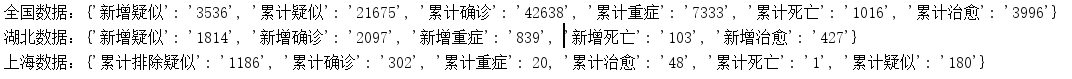 大数据Python：爬取疫情每日数据（附代码）_Python_02