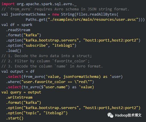 Apache Spark 2.4 内置的 Avro 数据源实战_java_04