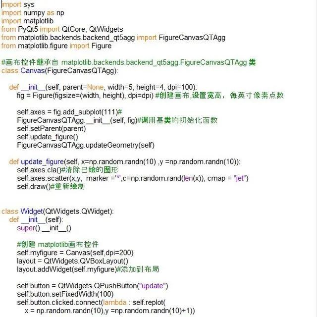 可视化：将matplotlib图形嵌入到PyQt5界面中_Python_03