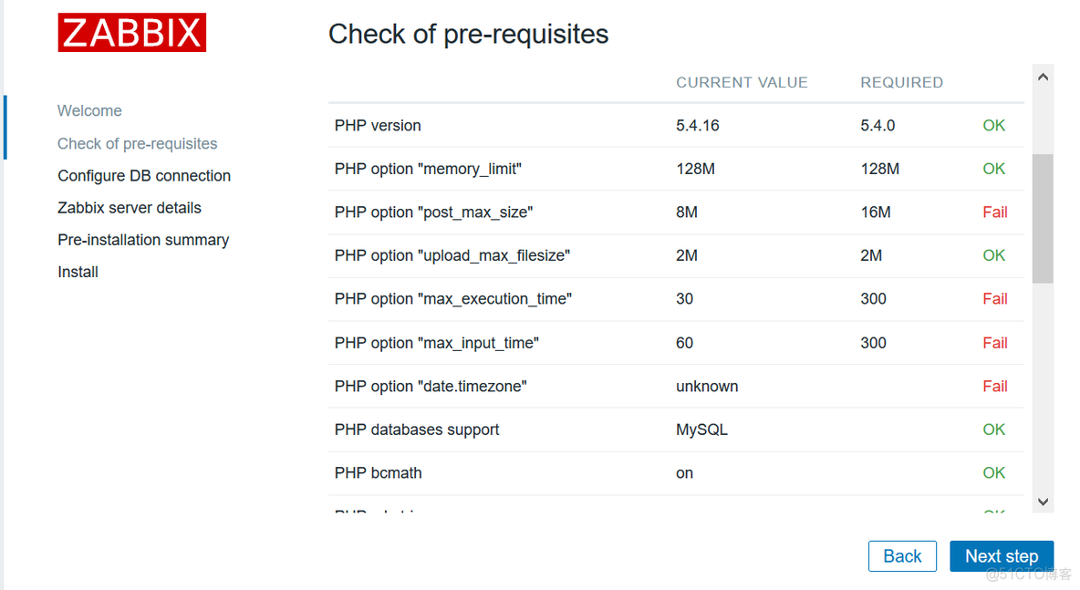 centos7 配置 zabbix 3 & apache , nginx 与php, mysql 的交互(基本)_mysql_06