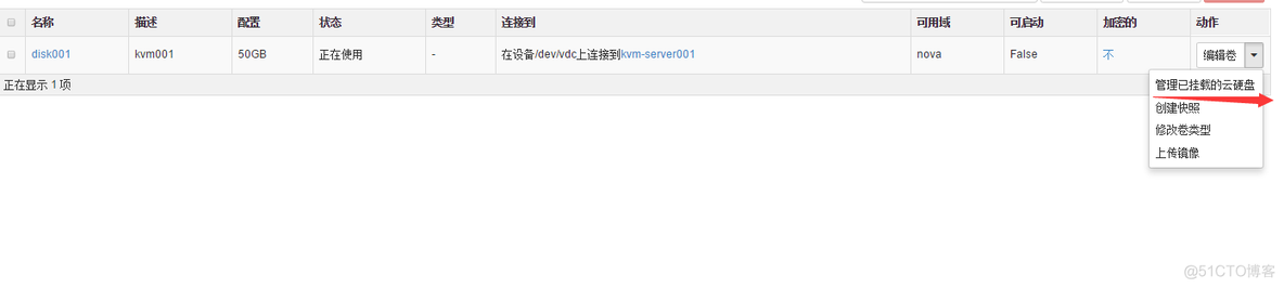 完整部署CentOS7.2+OpenStack+kvm 云平台环境（2）--云硬盘等后续配置_OpenStack_09