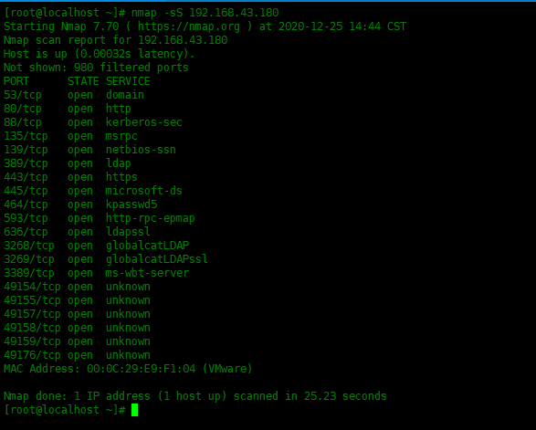 命令干货——nmap 命令常用实例_java_14