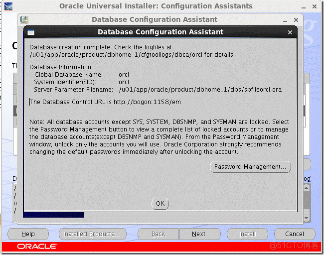 RHEL6 64位系统安装ORACLE 10g 64bit 数据库_ORACLE 10g 64bit _11