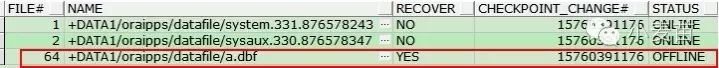 【故障处理】DG环境主库丢失归档情况下数据文件的恢复（5）_故障处理_02