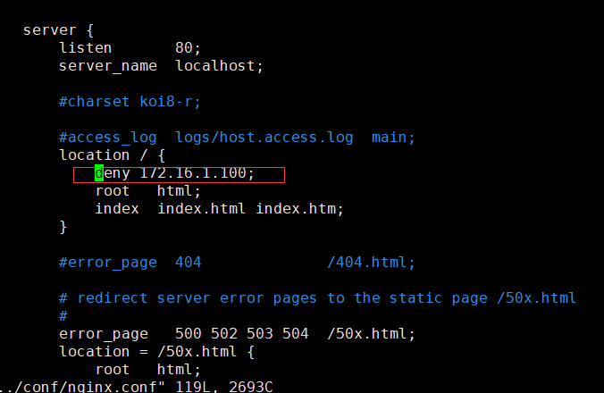 linux安全篇：禁止频繁访问的ip访问nginx_java_02