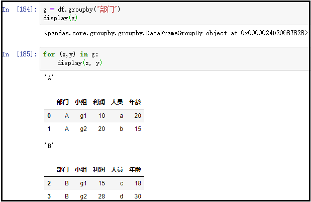 对比MySQL学习Pandas的groupby分组聚合_java_05