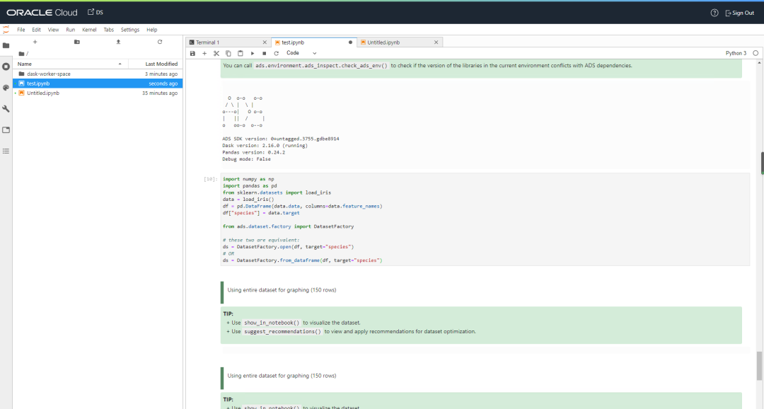 Oracle数据科学公开课(6):Notebook Session Enviroment_Java_04