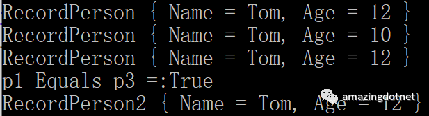 C# 9 新特性 — record 解读_.net