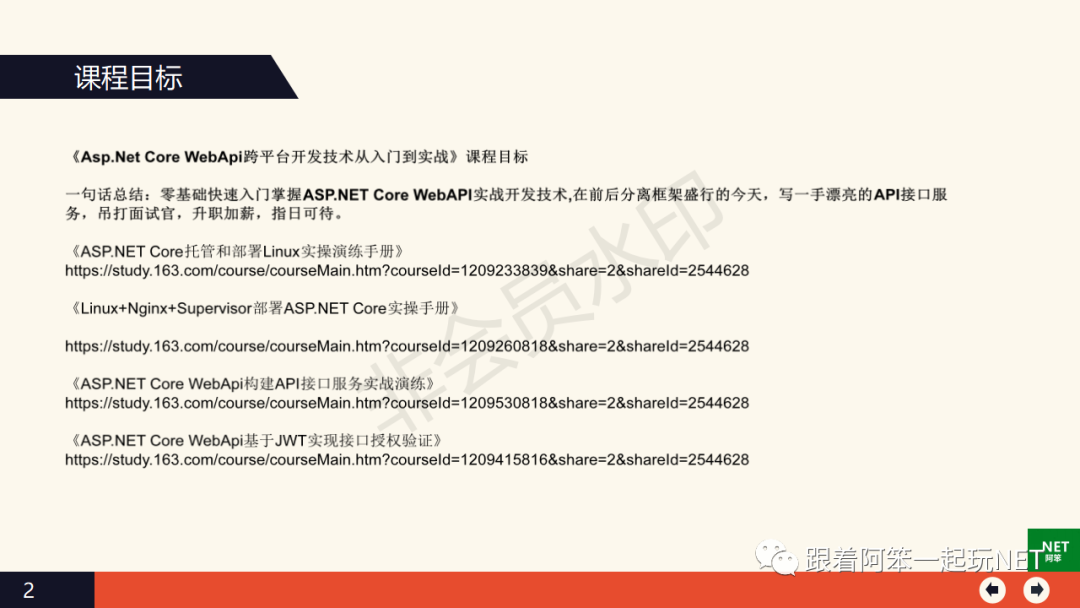 Asp.Net Core WebApi跨平台开发技术从入门到实战_.net_02