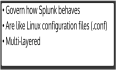 Splunk  config file path 配置文件路径
