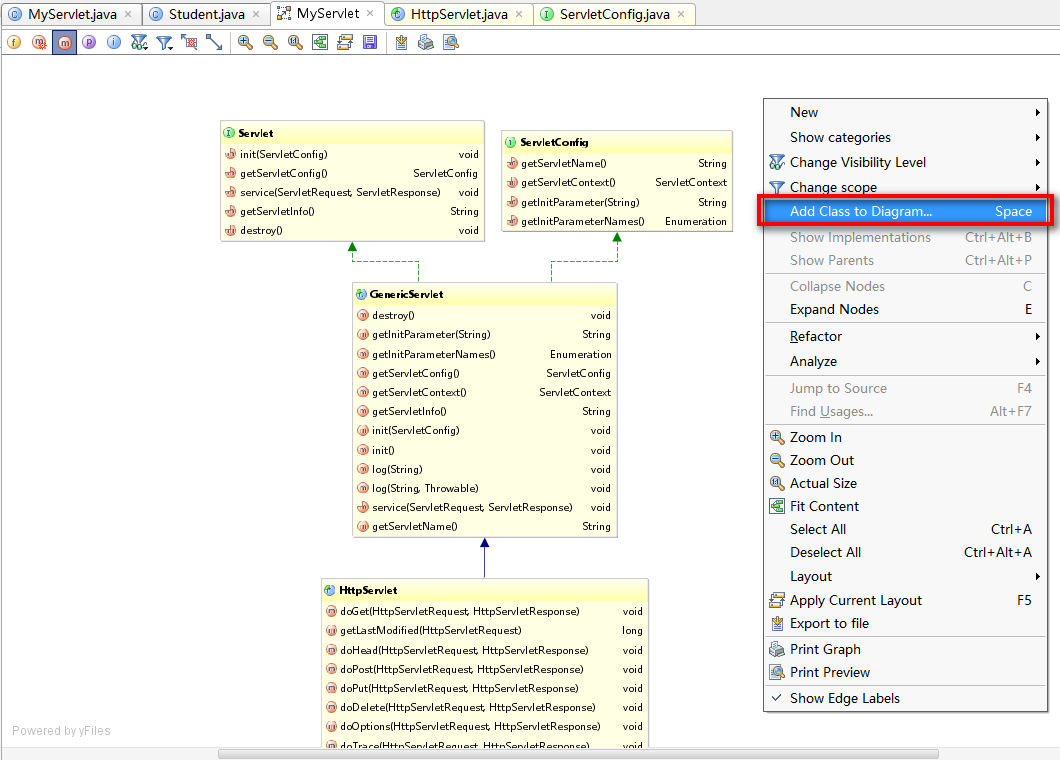 使用IntelliJ IDEA查看类图，内容极度舒适_JAVA_05