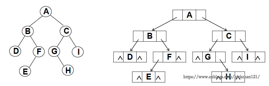 二叉树及存储结构_存储结构_11