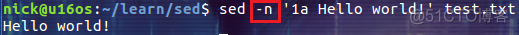 linux sed 命令_Linux_10