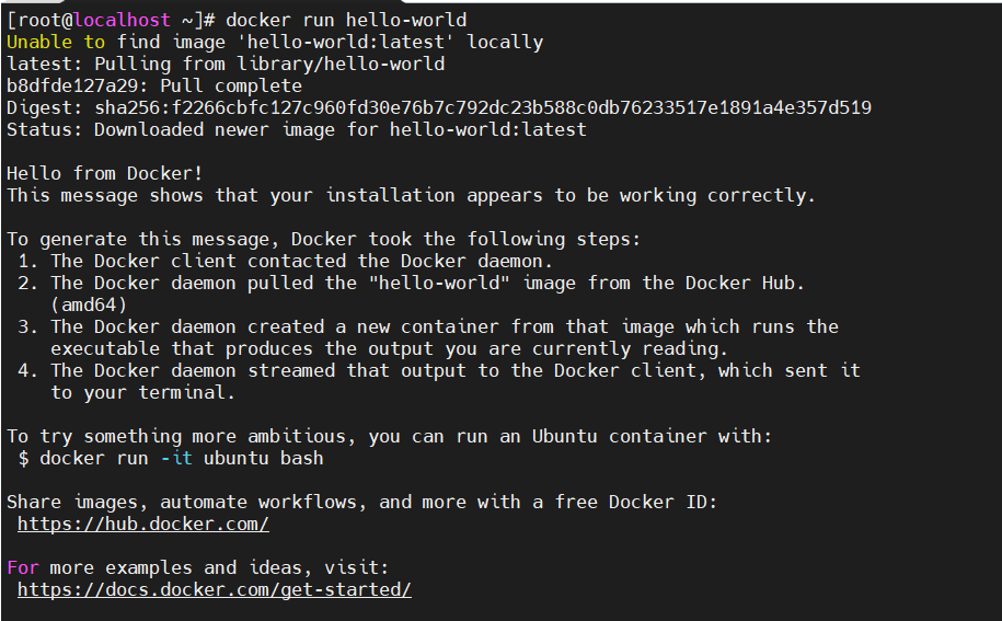 Linux CentOS 7 安装Docker_Linux_06