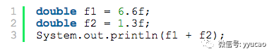 Java 中 6.6f + 1.3f != 7.9f ? 到底是什么鬼？_java_02