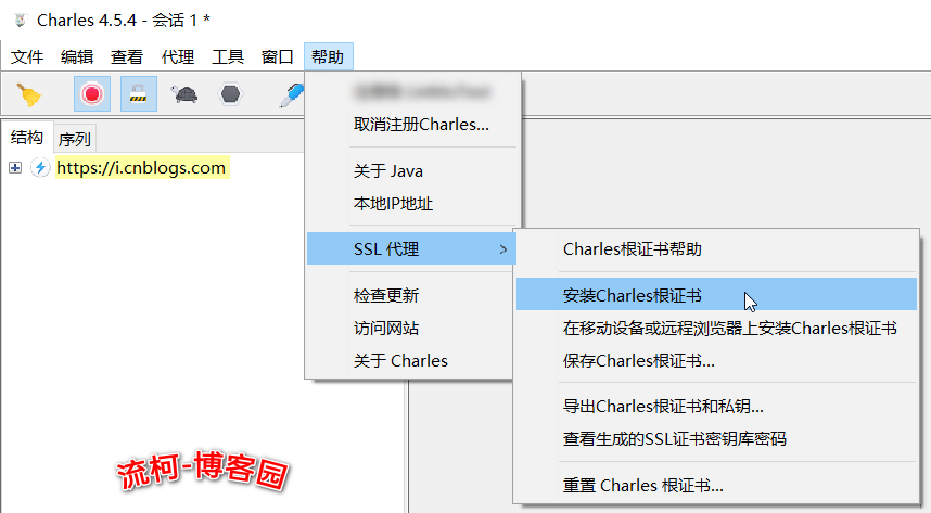 Charles抓包2-Charles抓取https请求_Charles_02