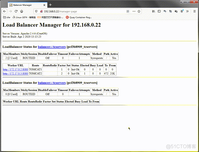 Nginx/Httpd负载均衡tomcat配置_tomcat_22