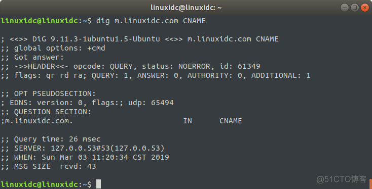 linux dig命令使用详解_linux dig命令_02