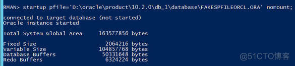 ORACLE10G非归档模式下RMAN异机迁库_ORACLE10G_07