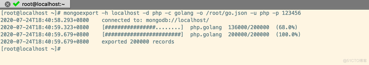 MongoDB数据导入导出(8)_MongoDB