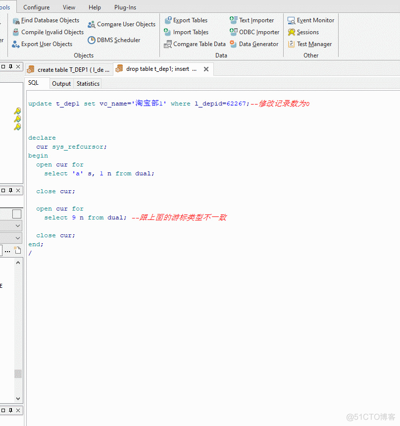 ORACLE SYS_REFCURSOR VS REF CURSOR_ORACLE_04