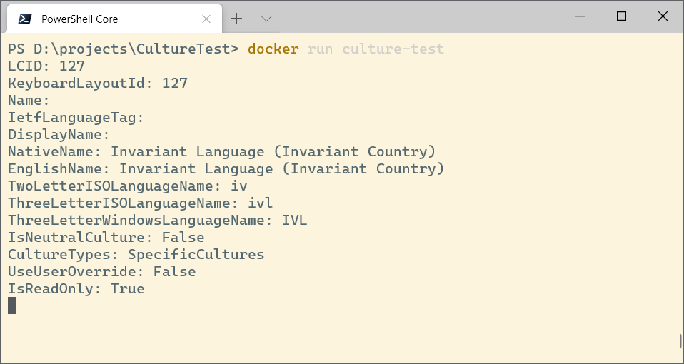 解决 .NET Core 在 Linux Container 中获取 CurrentCulture_java_17