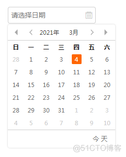 原生js日历选择器，学习js面向对象开发日历插件_js