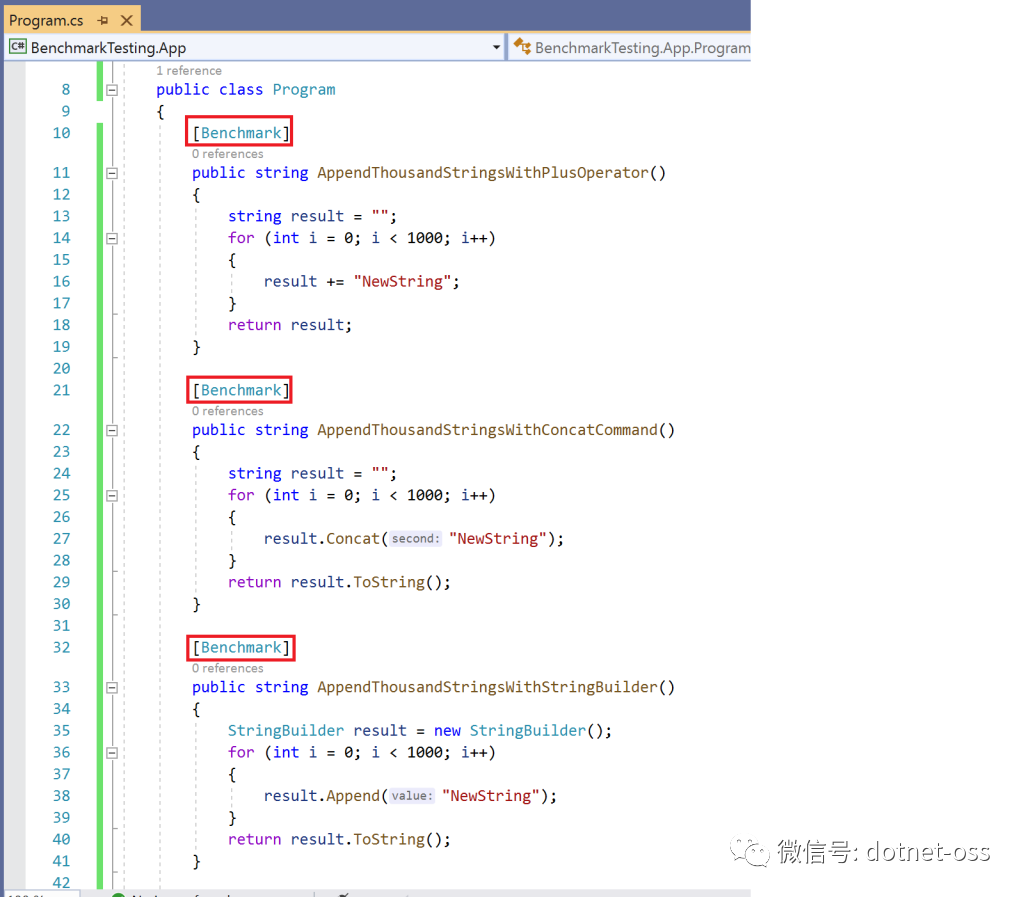 使用 Benchmark.NET 测试代码性能_java_05