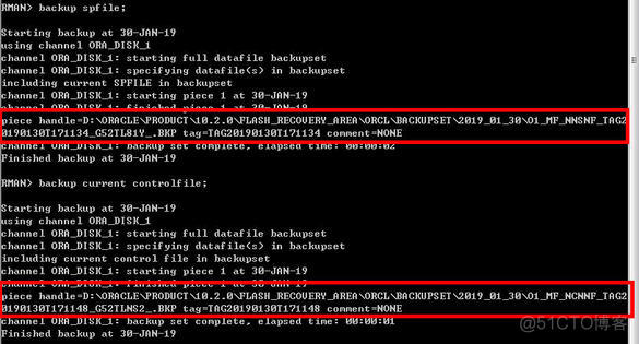 ORACLE10G非归档模式下RMAN异机迁库_ORACLE10G_05