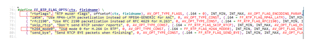 rtp推流如何使用ffmpeg配置rtp打包模式？_rtp_03