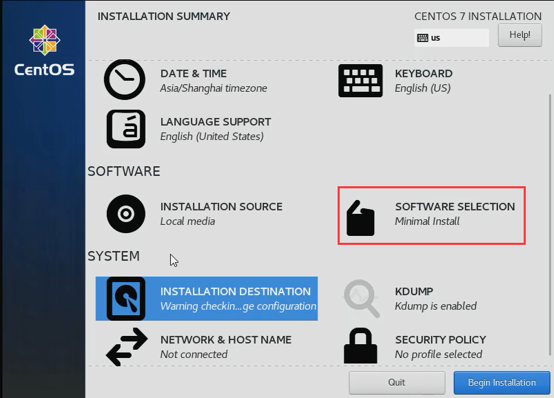 如何通过VMware安装Linux CentOS 7.7系统_Linux_05