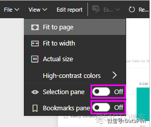 PowerBI 使用Bookmark_开发人员_11